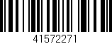 Código de barras (EAN, GTIN, SKU, ISBN): '41572271'