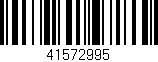 Código de barras (EAN, GTIN, SKU, ISBN): '41572995'