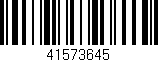 Código de barras (EAN, GTIN, SKU, ISBN): '41573645'