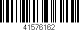 Código de barras (EAN, GTIN, SKU, ISBN): '41576162'