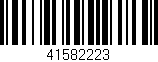 Código de barras (EAN, GTIN, SKU, ISBN): '41582223'