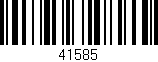 Código de barras (EAN, GTIN, SKU, ISBN): '41585'