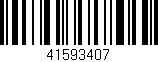 Código de barras (EAN, GTIN, SKU, ISBN): '41593407'