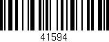 Código de barras (EAN, GTIN, SKU, ISBN): '41594'