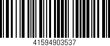 Código de barras (EAN, GTIN, SKU, ISBN): '41594903537'