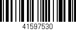 Código de barras (EAN, GTIN, SKU, ISBN): '41597530'
