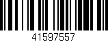 Código de barras (EAN, GTIN, SKU, ISBN): '41597557'