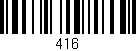 Código de barras (EAN, GTIN, SKU, ISBN): '416'