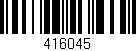 Código de barras (EAN, GTIN, SKU, ISBN): '416045'