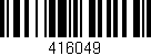 Código de barras (EAN, GTIN, SKU, ISBN): '416049'