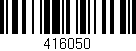 Código de barras (EAN, GTIN, SKU, ISBN): '416050'