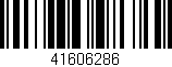 Código de barras (EAN, GTIN, SKU, ISBN): '41606286'
