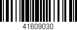 Código de barras (EAN, GTIN, SKU, ISBN): '41609030'