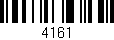 Código de barras (EAN, GTIN, SKU, ISBN): '4161'