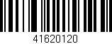 Código de barras (EAN, GTIN, SKU, ISBN): '41620120'