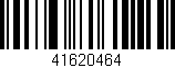 Código de barras (EAN, GTIN, SKU, ISBN): '41620464'