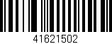 Código de barras (EAN, GTIN, SKU, ISBN): '41621502'