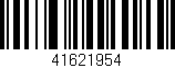 Código de barras (EAN, GTIN, SKU, ISBN): '41621954'
