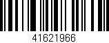 Código de barras (EAN, GTIN, SKU, ISBN): '41621966'
