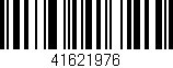 Código de barras (EAN, GTIN, SKU, ISBN): '41621976'