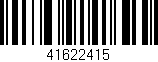 Código de barras (EAN, GTIN, SKU, ISBN): '41622415'