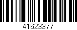 Código de barras (EAN, GTIN, SKU, ISBN): '41623377'