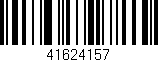 Código de barras (EAN, GTIN, SKU, ISBN): '41624157'