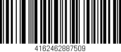 Código de barras (EAN, GTIN, SKU, ISBN): '4162462887509'