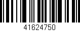 Código de barras (EAN, GTIN, SKU, ISBN): '41624750'