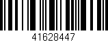 Código de barras (EAN, GTIN, SKU, ISBN): '41628447'