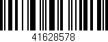 Código de barras (EAN, GTIN, SKU, ISBN): '41628578'