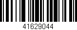 Código de barras (EAN, GTIN, SKU, ISBN): '41629044'
