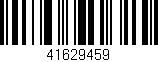 Código de barras (EAN, GTIN, SKU, ISBN): '41629459'