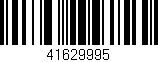 Código de barras (EAN, GTIN, SKU, ISBN): '41629995'