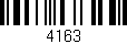 Código de barras (EAN, GTIN, SKU, ISBN): '4163'
