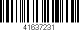 Código de barras (EAN, GTIN, SKU, ISBN): '41637231'