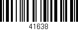 Código de barras (EAN, GTIN, SKU, ISBN): '41638'