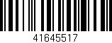 Código de barras (EAN, GTIN, SKU, ISBN): '41645517'