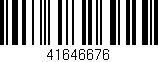 Código de barras (EAN, GTIN, SKU, ISBN): '41646676'