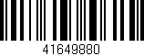 Código de barras (EAN, GTIN, SKU, ISBN): '41649880'