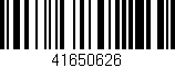 Código de barras (EAN, GTIN, SKU, ISBN): '41650626'