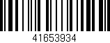 Código de barras (EAN, GTIN, SKU, ISBN): '41653934'
