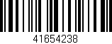 Código de barras (EAN, GTIN, SKU, ISBN): '41654238'
