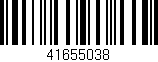Código de barras (EAN, GTIN, SKU, ISBN): '41655038'