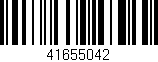 Código de barras (EAN, GTIN, SKU, ISBN): '41655042'