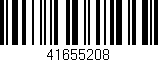 Código de barras (EAN, GTIN, SKU, ISBN): '41655208'