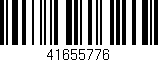Código de barras (EAN, GTIN, SKU, ISBN): '41655776'