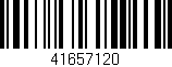 Código de barras (EAN, GTIN, SKU, ISBN): '41657120'