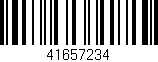 Código de barras (EAN, GTIN, SKU, ISBN): '41657234'