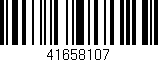 Código de barras (EAN, GTIN, SKU, ISBN): '41658107'